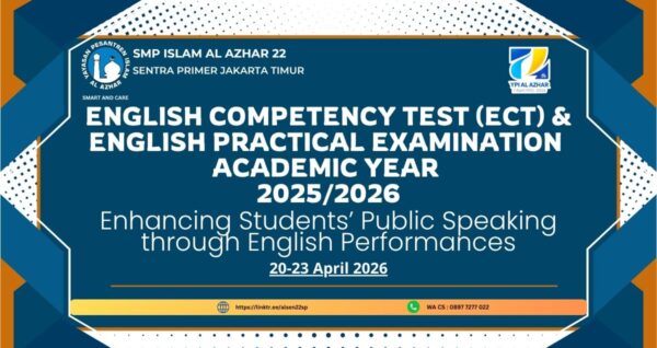 English Competency Test & English Practical Examination SMP Islam Al Azhar 22 Sentra Primer