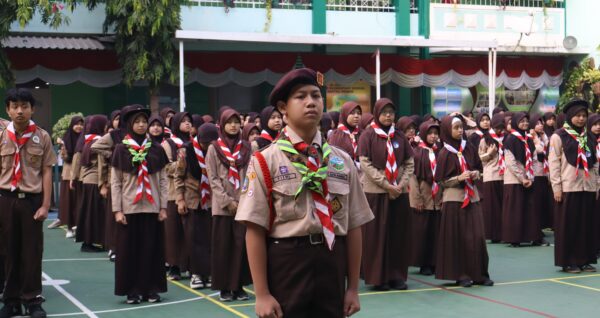 Upacara Hari Pramuka Nasional SMPIA 22 Sentra Primer