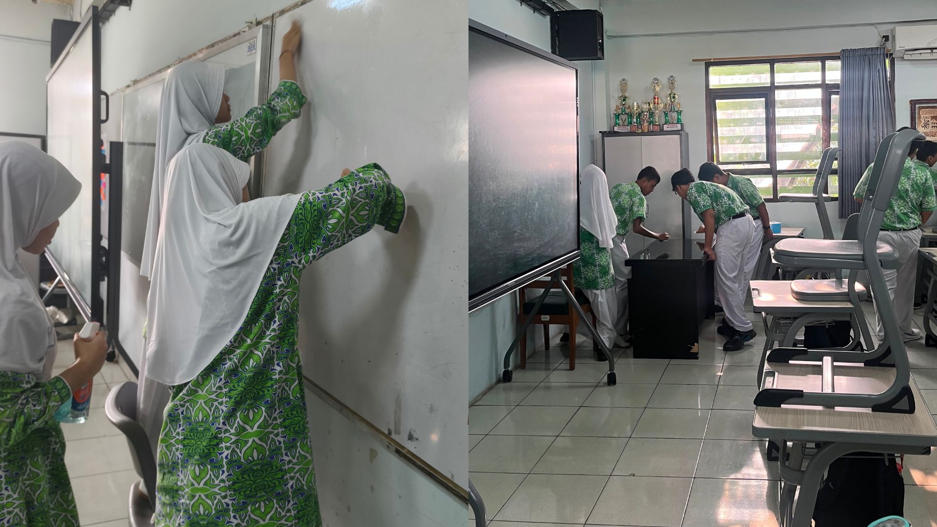 Kerja Bakti Murid SMPIA 22 Sentra Primer