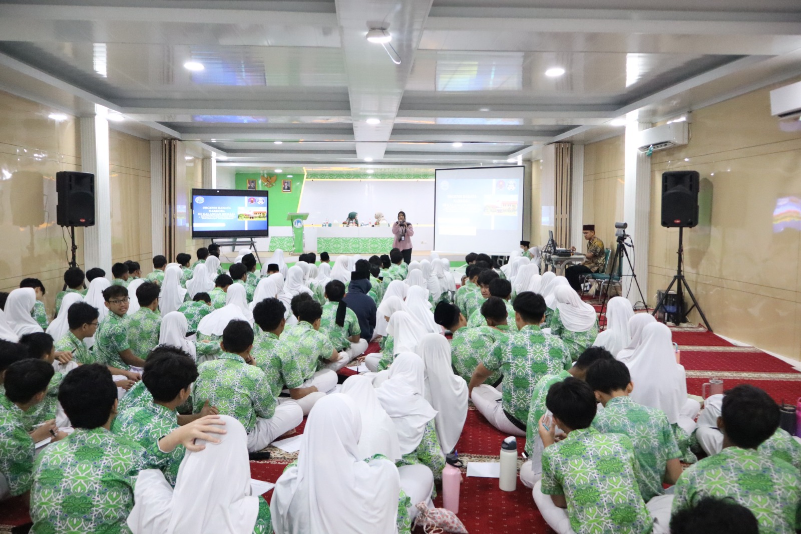 Seminar Kelas 9 SMPIA 22 Sentra Primer: Dampak Nyata Narkoba, Rokok, Vape, dan Miras
