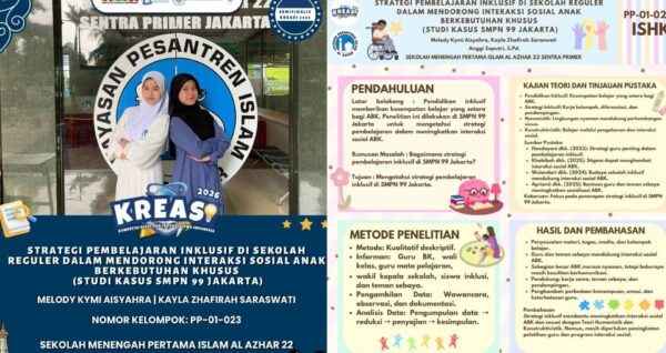 Riset hingga Inovasi, Aksi Murid SMPIA 22 di KREASI 2026