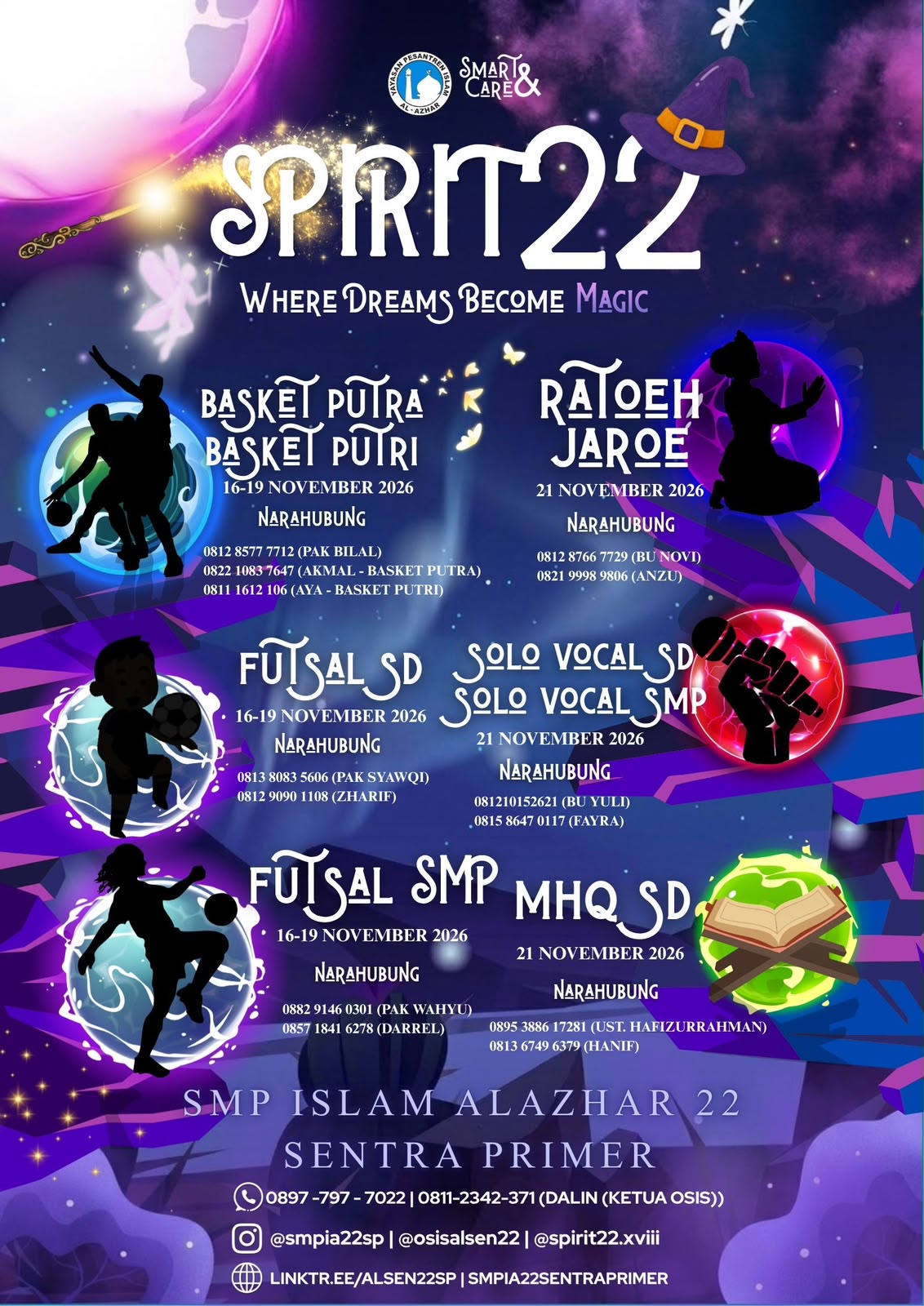 SPIRIT 22 2026: Where Dreams Become Magic!